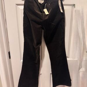 Jones New York Black Flare Wide Leg Jeans